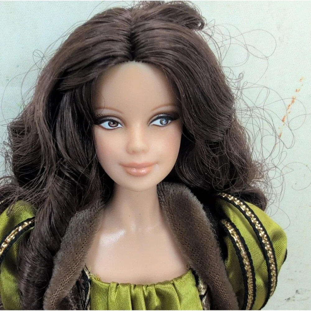 Barbie Collector The Museum Collection Leonardo Da Vinci Barbie Doll Pink Label